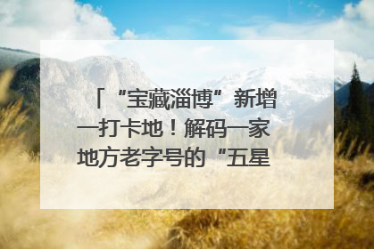 “宝藏淄博”新增一打卡地！解码一家地方老字号的“五星级”破局之路