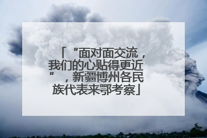 “面对面交流，我们的心贴得更近”，新疆博州各民族代表来鄂考察