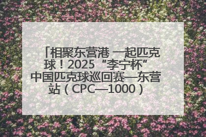 相聚东营港 一起匹克球！2025“李宁杯”中国匹克球巡回赛—东营站（CPC—1000）暨“好运山东”黄河口匹克球公开赛落幕