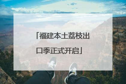福建本土荔枝出口季正式开启