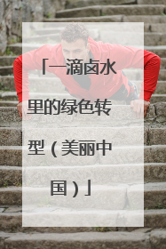 一滴卤水里的绿色转型（美丽中国）