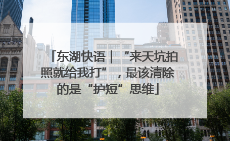 东湖快语｜“来天坑拍照就给我打”，最该清除的是“护短”思维