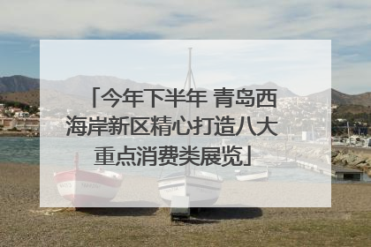 今年下半年 青岛西海岸新区精心打造八大重点消费类展览
