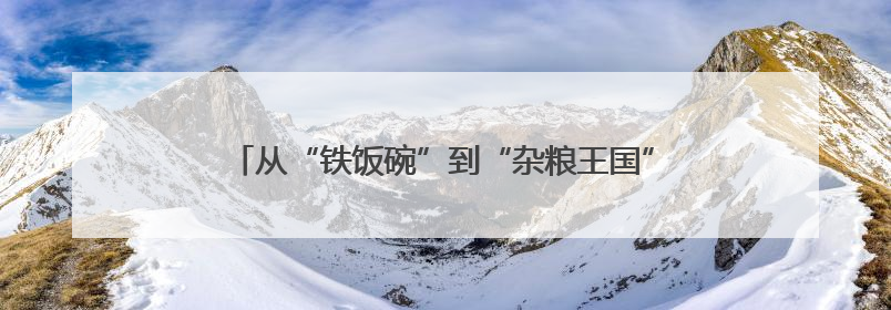 从“铁饭碗”到“杂粮王国” 赵玉娥的三十年扶贫创业路
