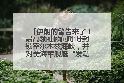 伊朗的警告来了！最高领袖顾问呼吁封锁霍尔木兹海峡，并对美海军舰艇“发动导弹袭击”