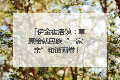 伊金霍洛镇：草原绘就民族“一家亲”和谐画卷