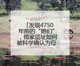 发现4750年前的“她们”，傅家遗址如何被科学确认为母系社会
