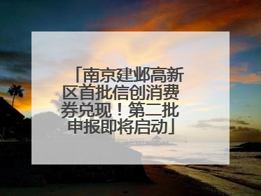 南京建邺高新区首批信创消费券兑现！第二批申报即将启动