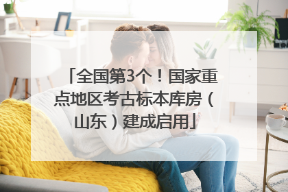 全国第3个！国家重点地区考古标本库房（山东）建成启用