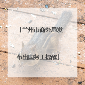 兰州市商务局发布出国务工提醒
