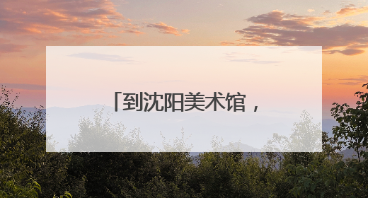 到沈阳美术馆，看法国画家大展