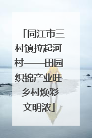 同江市三村镇拉起河村——田园织锦产业旺 乡村焕彩文明浓