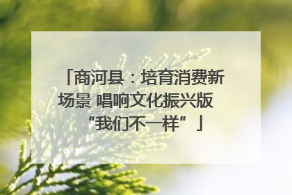 商河县：培育消费新场景 唱响文化振兴版“我们不一样”