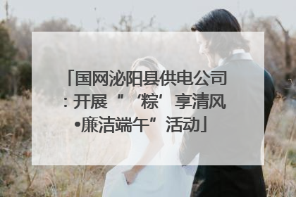 国网泌阳县供电公司：开展“‘粽’享清风 •廉洁端午”活动