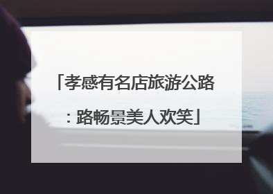 孝感有名店旅游公路：路畅景美人欢笑