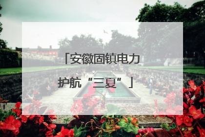 安徽固镇电力护航“三夏”