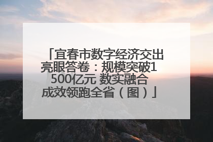 宜春市数字经济交出亮眼答卷：规模突破1500亿元 数实融合成效领跑全省（图）
