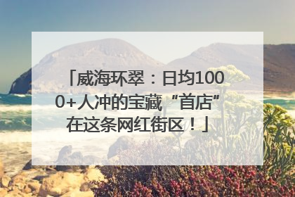 威海环翠：日均1000+人冲的宝藏“首店”在这条网红街区！