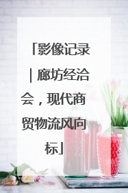 影像记录｜廊坊经洽会，现代商贸物流风向标