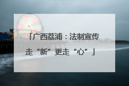 广西荔浦：法制宣传走“新”更走“心”