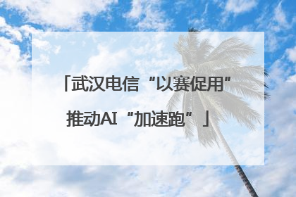 武汉电信“以赛促用”推动AI“加速跑”