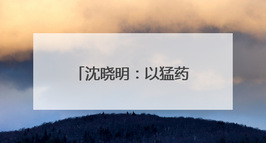 沈晓明：以猛药去疴的决心坚决刹住违规吃喝歪风
