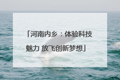 河南内乡：体验科技魅力 放飞创新梦想