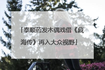 泰顺药发木偶戏借《藏海传》再入大众视野