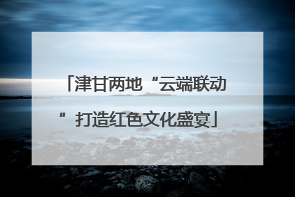 津甘两地“云端联动”打造红色文化盛宴
