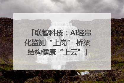 联智科技：AI轻量化监测“上岗” 桥梁结构健康“上云”