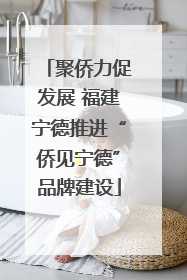 聚侨力促发展 福建宁德推进“侨见宁德”品牌建设