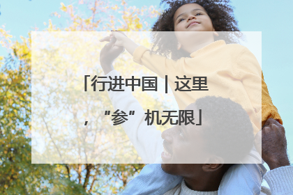行进中国｜这里，“参”机无限