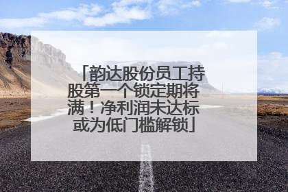 韵达股份员工持股第一个锁定期将满！净利润未达标或为低门槛解锁