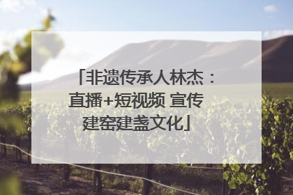非遗传承人林杰：直播+短视频 宣传建窑建盏文化