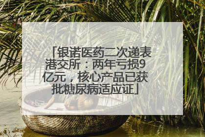 银诺医药二次递表港交所：两年亏损9亿元，核心产品已获批糖尿病适应证