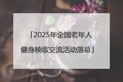2025年全国老年人健身秧歌交流活动落幕