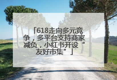 618走向多元竞争，多平台支持商家减负，小红书开设“友好市集”
